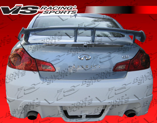 2007-2008 Infiniti G35 4Dr K Speed Rear Bumper