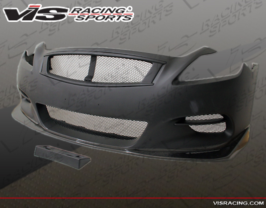 2008-2012 Infiniti G37 2Dr Zelda Front Bumper With Carbon Lip