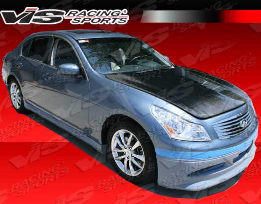 2009-2010 Infiniti G37 4Dr Vip Side Skirt