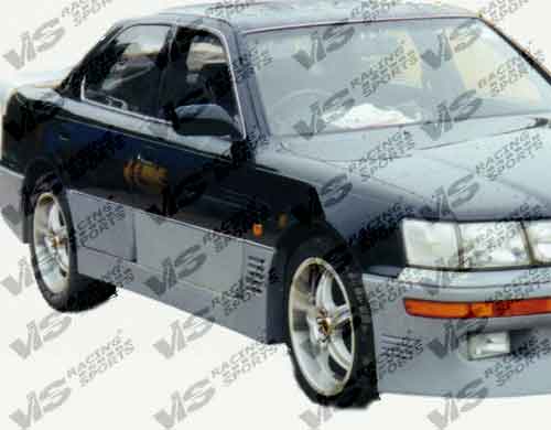 1990-1994 Lexus Ls 400 4Dr Vip Side Skirts