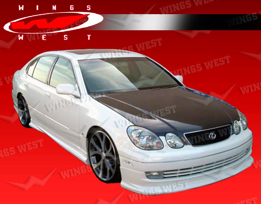 1998-2005 Lexus Gs 4Dr Jpc Type A Polyurethane Side Skirts