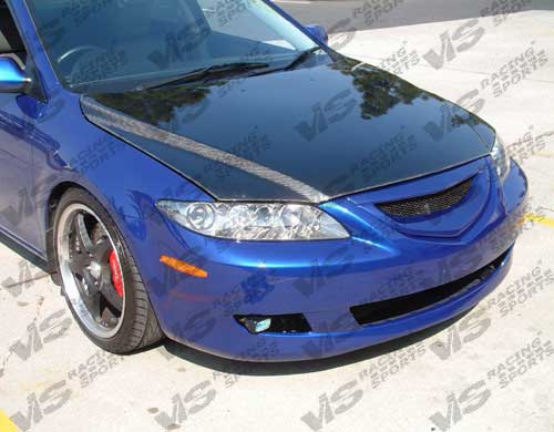 2003-2007 Mazda 6 4Dr Oem Style Carbon Fiber Hood