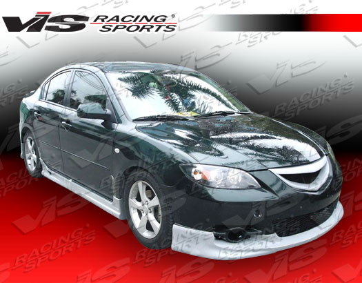 2004-2009 Mazda 3 4Dr Fuzion Side Skirts