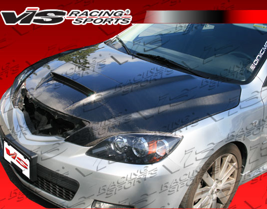 2004-2009 Mazda 3 Hb M Speed Carbon Fiber Hood