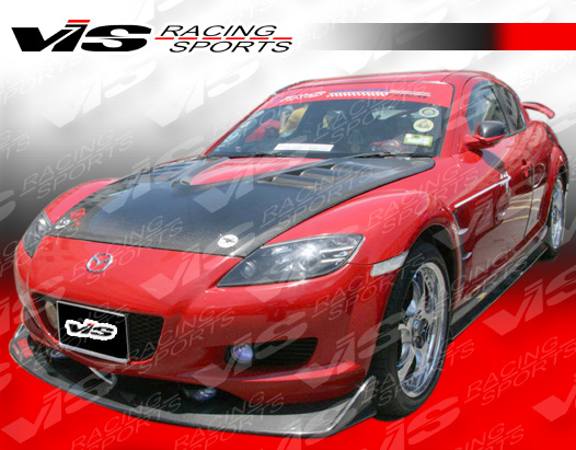 2004-2008 Mazda Rx8 2Dr A Spec Carbon Fiber Side Skirts