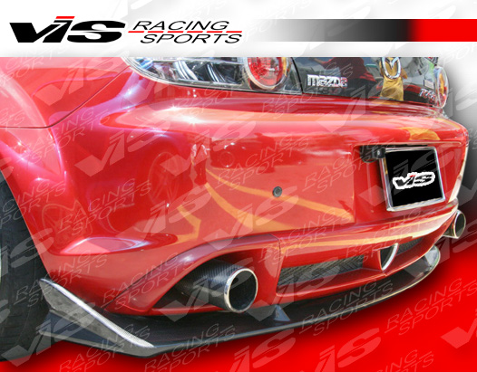 2004-2008 Mazda Rx8 2Dr A Spec Carbon Fiber Rear Lip