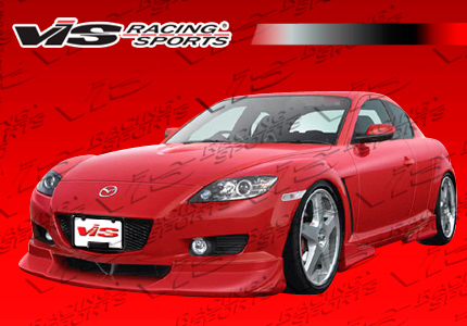 2004-2008 Mazda Rx-8 2Dr Invader 2 Side Skirt Polyurethane