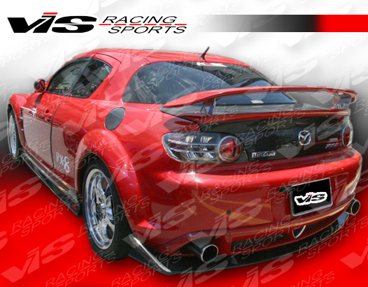 2004-2008 Mazda Rx8 2Dr Magnum Carbon Fiber Spoiler