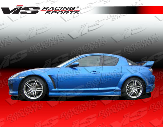 2004-2008 Mazda Rx8 2Dr Magnum Side Skirts