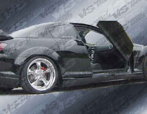 2004-2008 Mazda Rx8 2Dr Razor Side Skirts