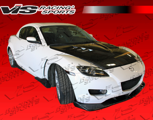 2004-2008 Mazda Rx8 2Dr Vrs Carbon Fiber Front Lip