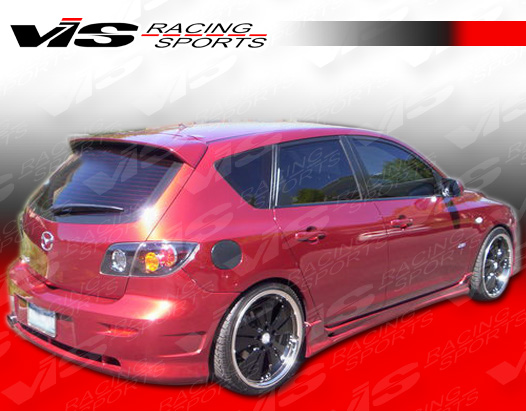 2004-2009 Mazda 3 Hatchback Fuzion Side Skirts