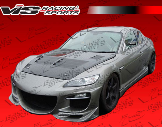 2009-2011 Mazda Rx8 2Dr Razor Front Bumper