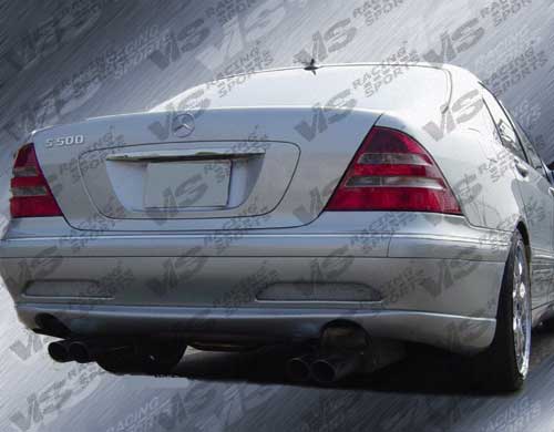 2000-2002 Mercedes S-Class W220 4Dr Laser Rear Bumper