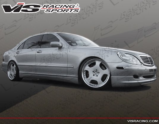 2000-2006 Mercedes S-Class W220 4Dr Werk Side Skirts