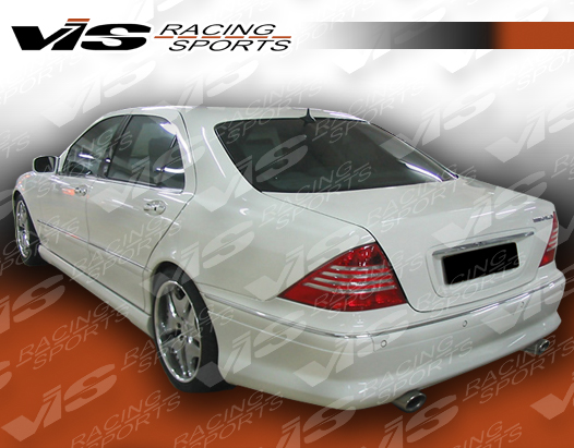 2000-2002 Mercedes S-Class W220 4Dr Werk Rear Lip