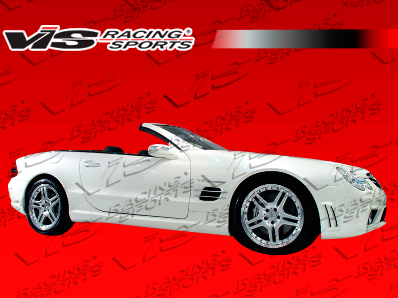 2003-2011 Mercedes Sl R230 2Dr Sl 63 Style Side Skirts