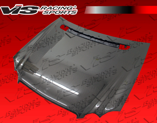 2003-2009 Mercedes Clk W209 2Dr Oem Style Carbon Fiber Hood