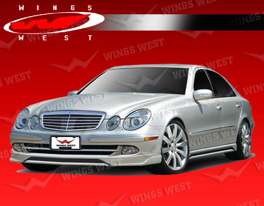 2003-2006 Mercedes E Class W211 4Dr Jpc Front Lip Polyurethane