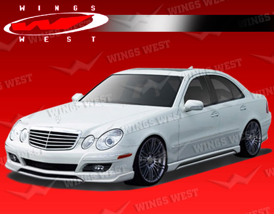 2007-2009 Mercedes E Class W211 4Dr Jpc Front Lip Polyurethane