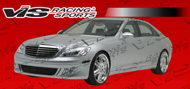 2007-2011 Mercedes S- Class W221 4Dr B Spec Side Skirts