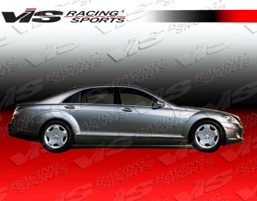 2007-2011 Mercedes S-Class W221 4Dr Euro Tech Side Skirts