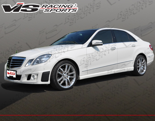 2010-2012 Mercedes E Class W212 4Dr B Spec Side Skirts