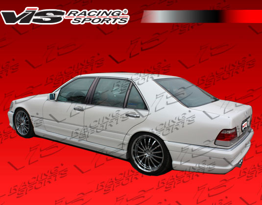 1992-1999 Mercedes S-Class W140 4Dr Vip Side Skirts