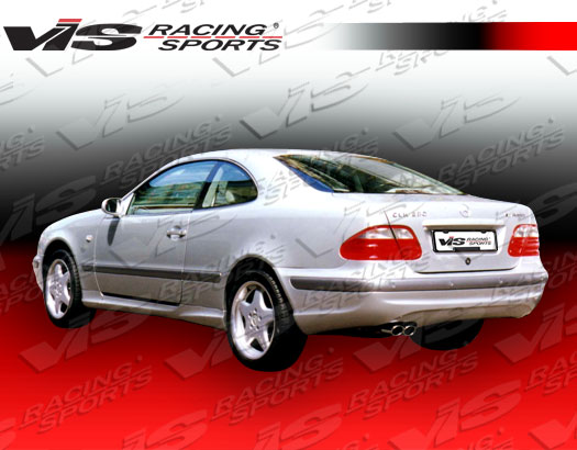 1998-2002 Mercedes Clk W208 2Dr Euro Tech Rear Bumper