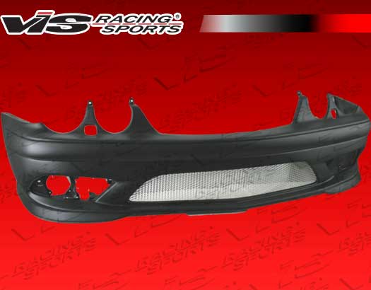 1998-2002 Mercedes Clk W208 2Dr Euro Tech Gt Style Front Bumper