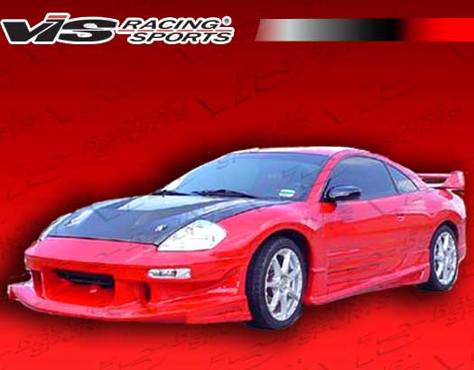 2000-2005 Mitsubishi Eclipse 2Dr Ballistix Type 2 Front Bumper