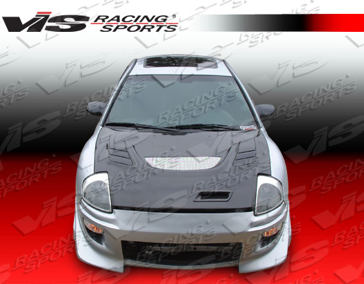 2000-2005 Mitsubishi Eclipse 2Dr Battle Z Front Bumper Polyureth