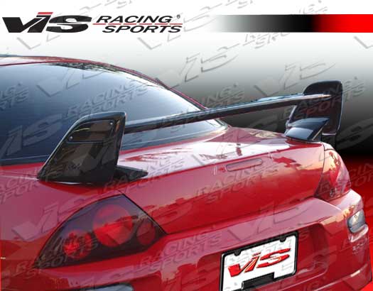 2000-2005 Mitsubishi Eclipse 2Dr V-Line Spoiler With Carbon Cent