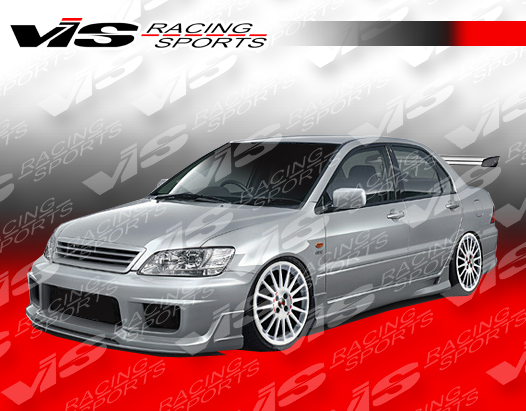 2002-2007 Mitsubishi Lancer 4Dr K Speed Side Skirts