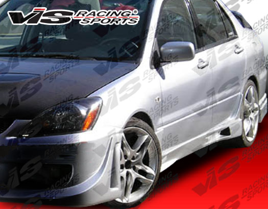 2002-2007 Mitsubishi Lancer 4Dr Rally Side Skirts