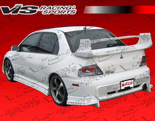 2003-2007 Mitsubishi Evo 8/9 4Dr Invader Rear Bumper