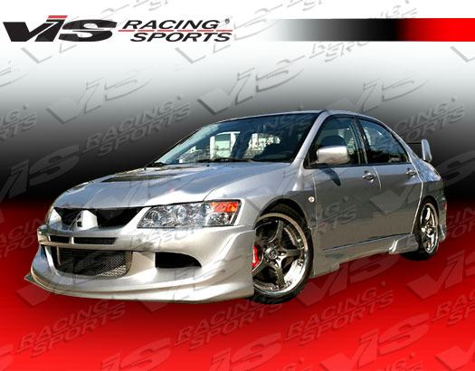 2003-2005 Mitsubishi Evo8 4Dr Invader Front Lip