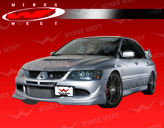 2003-2005 Mitsubishi Evo8 4Dr Invader Front Lip