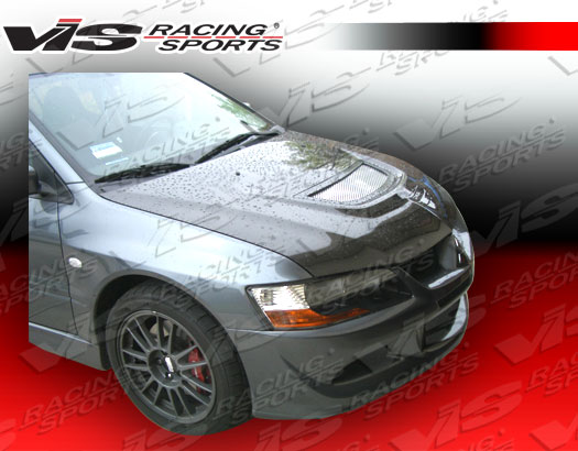 2003-2007 Mitsubishi Evo 8 Oem Style Carbon Fiber Hood