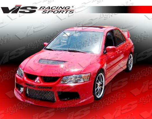 2003-2007 Mitsubishi Evo 8/9 4Dr Striker X Front Bumper