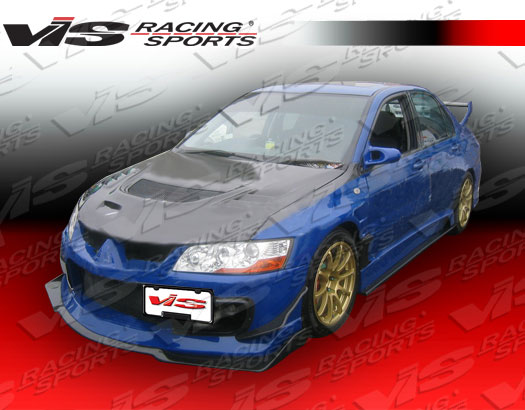 2003-2005 Mitsubishi Evo 8 4Dr Z Speed Carbon Front Lip