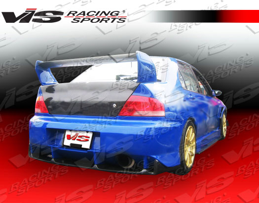 2003-2007 Mitsubishi Evo 8 4Dr Z Speed Carbon Rear Lip