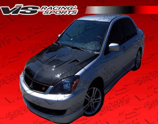 2004-2007 Mitsubishi Lancer 4Dr Evo Carbon Fiber Hood