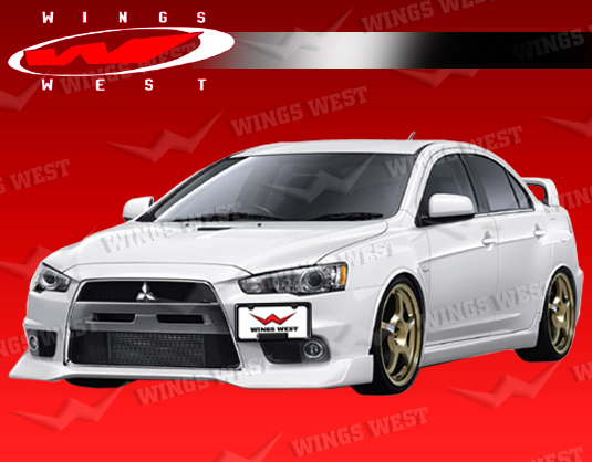 2008-2012 Mitsubishi Evo 10 Jpc Rear Lip Polyurethane.