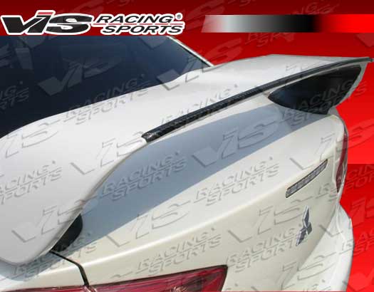 2008-2012 Mitsubishi Evo 10 Rally Style Carbon Fiber Spoiler Add