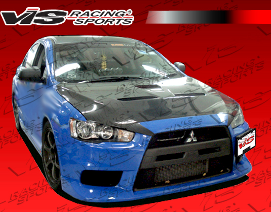 2008-2012 Mitsubishi Lancer 4Dr Evo 10 Style Front Bumper