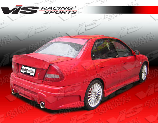 1997-2001 Mitsubishi Mirage 4Dr Rally Wide Body Side Skirts