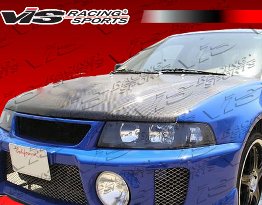 1997-2001 Mitsubishi Mirage 4Dr Oem Style Carbon Fiber Hood