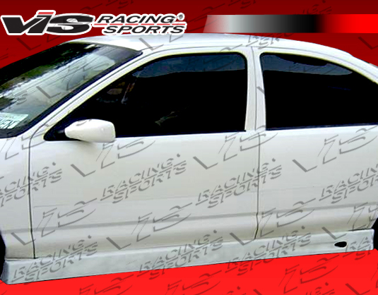 2002-2004 Nissan Altima 4Dr Ballistix Side Skirts