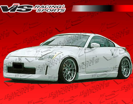 2003-2008 Nissan 350Z 2Dr Wings Side Skirts Polyurethane